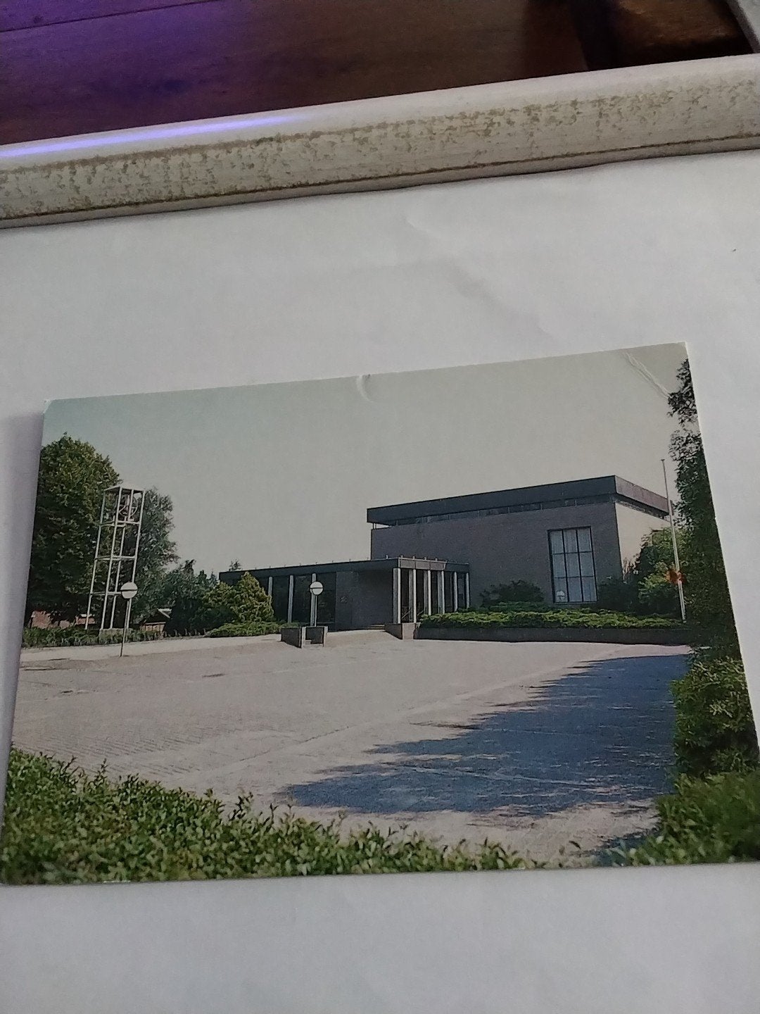 Oude ansichtkaart N.N. Kerk DAARLERVEEN, Verzamelen, Ophalen of Verzenden, 1980 tot heden, Gelopen, Gelderland
