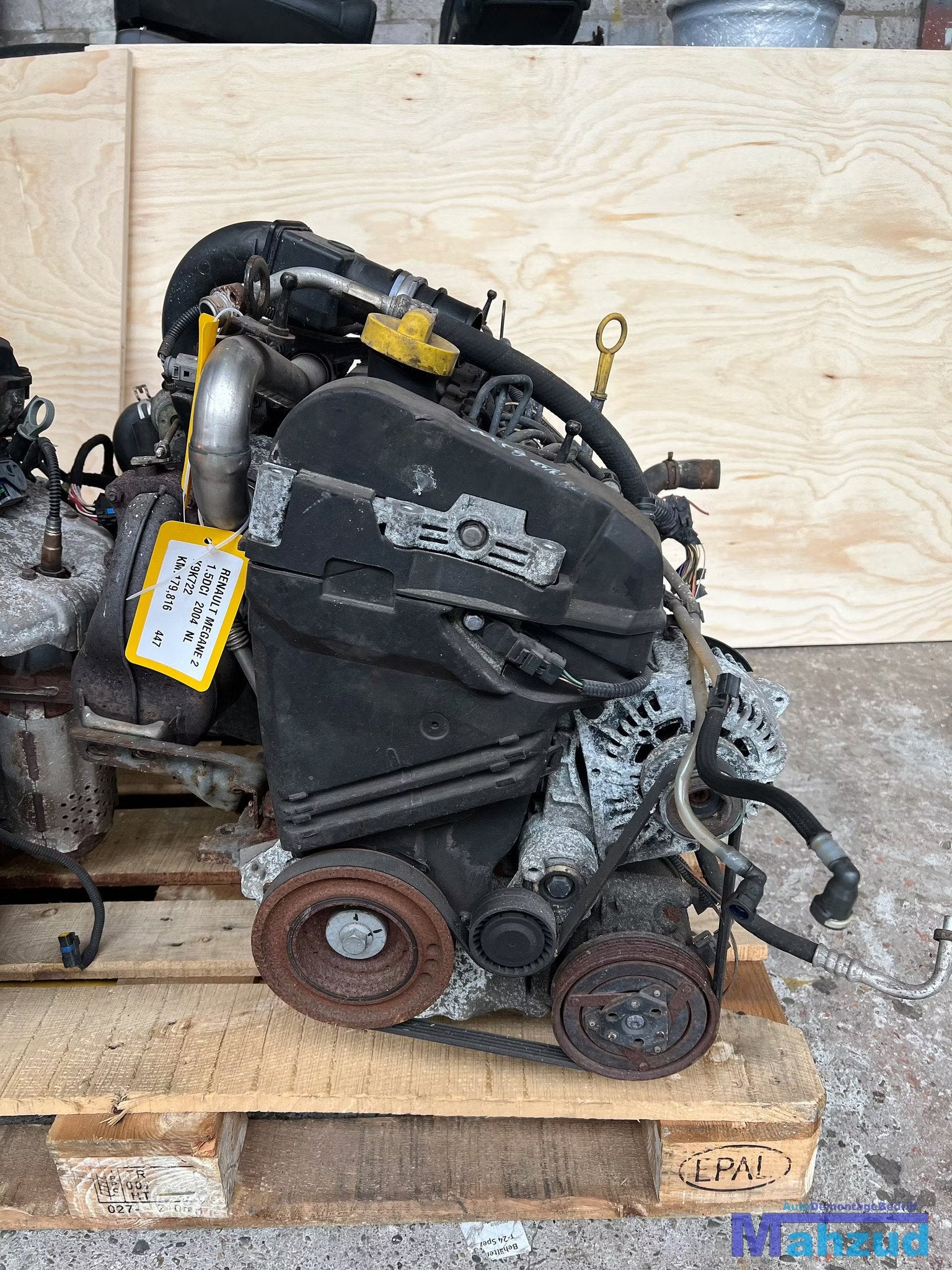 RENAULT MEGANE 2 1.5 DCI Motorblok motor K9K722, Renault Group, Gebruikt, Contact.group@renault.com, Renault