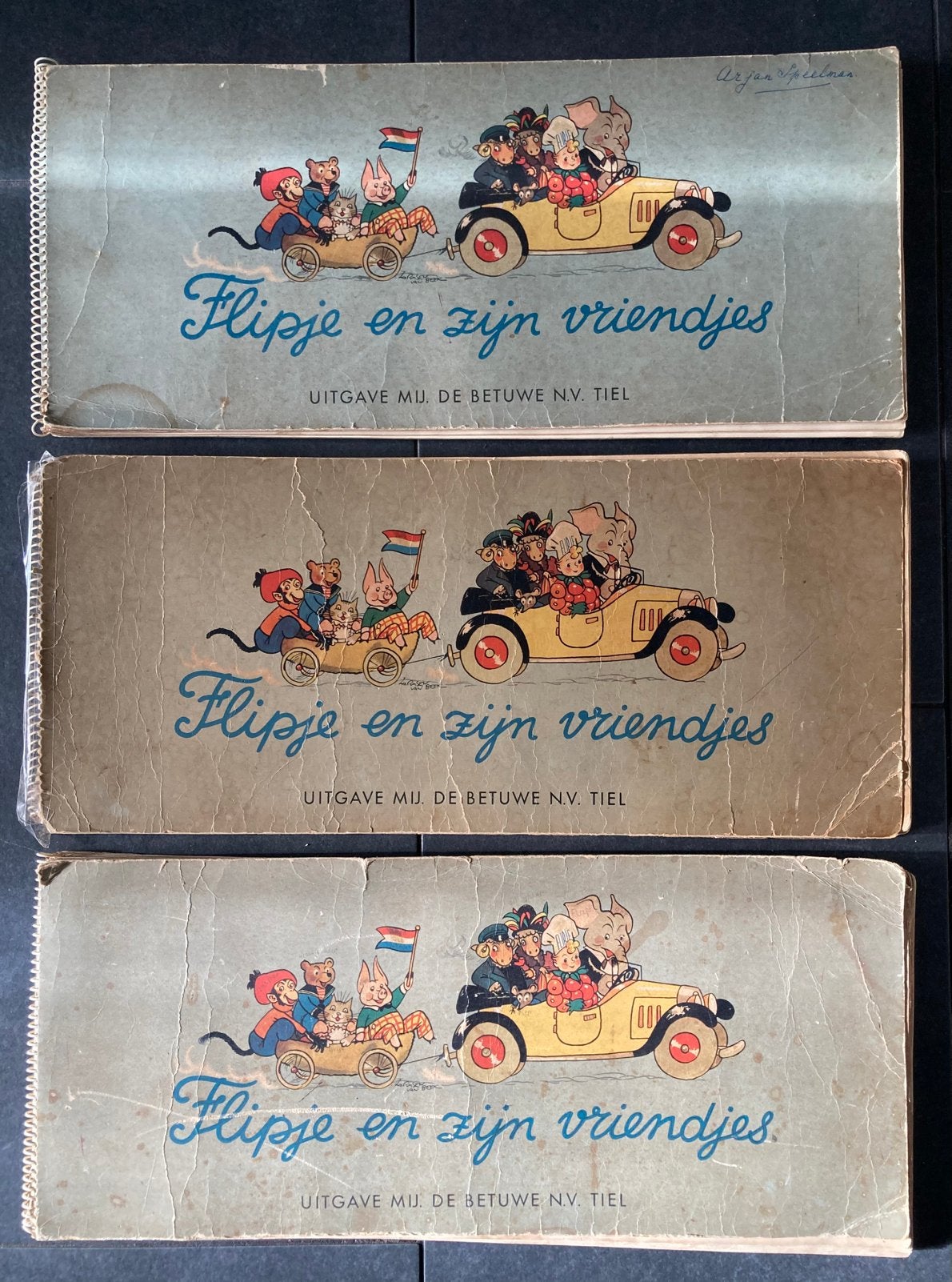 Flipje albums, Meerdere stripboeken, Ophalen, Gelezen