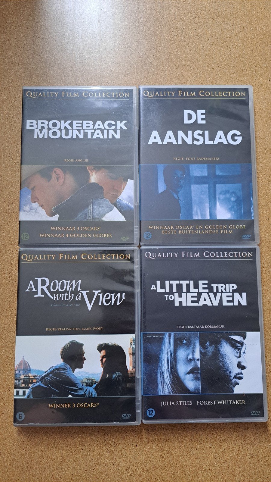 4x Quality Film dvd's - Bundelprijs, Nederlands, Overige genres, Ophalen of Verzenden, Zo goed als nieuw
