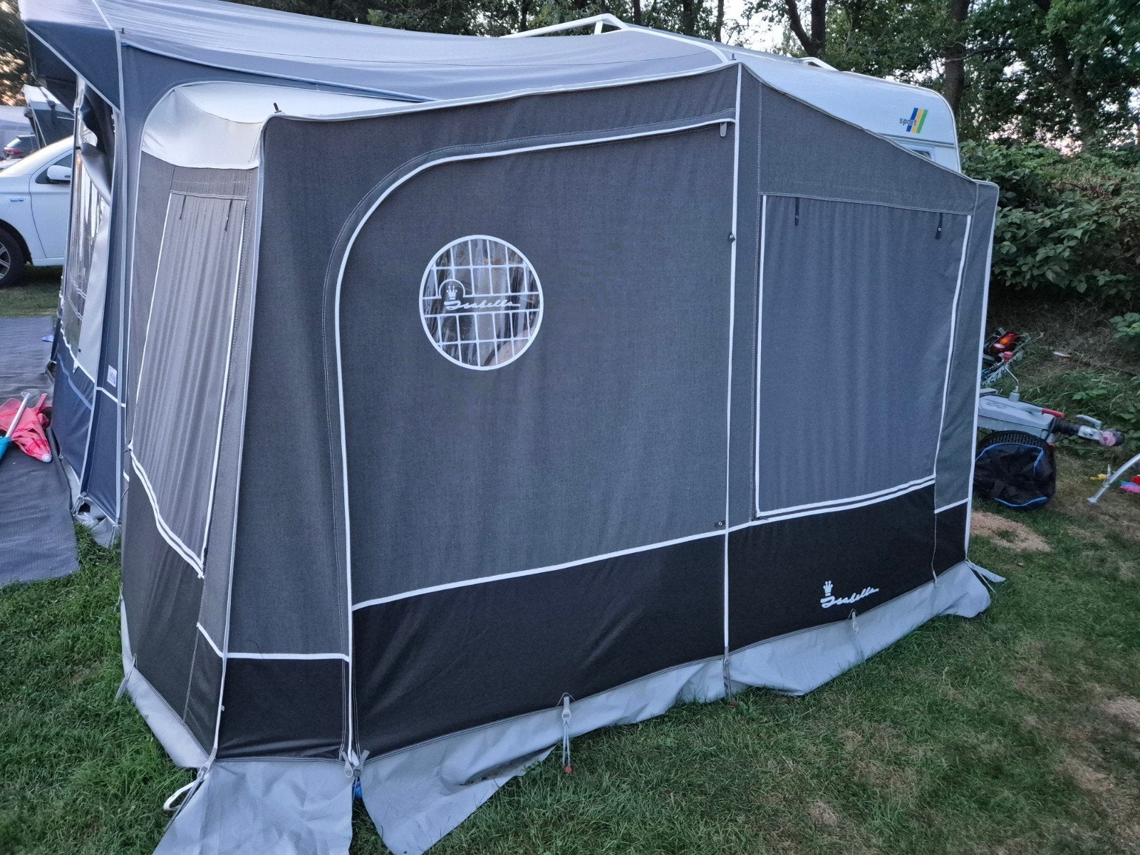 Isabella Annex 300 met lichtgewicht carbon stokken, Ophalen of Verzenden, Zo goed als nieuw, Isabella