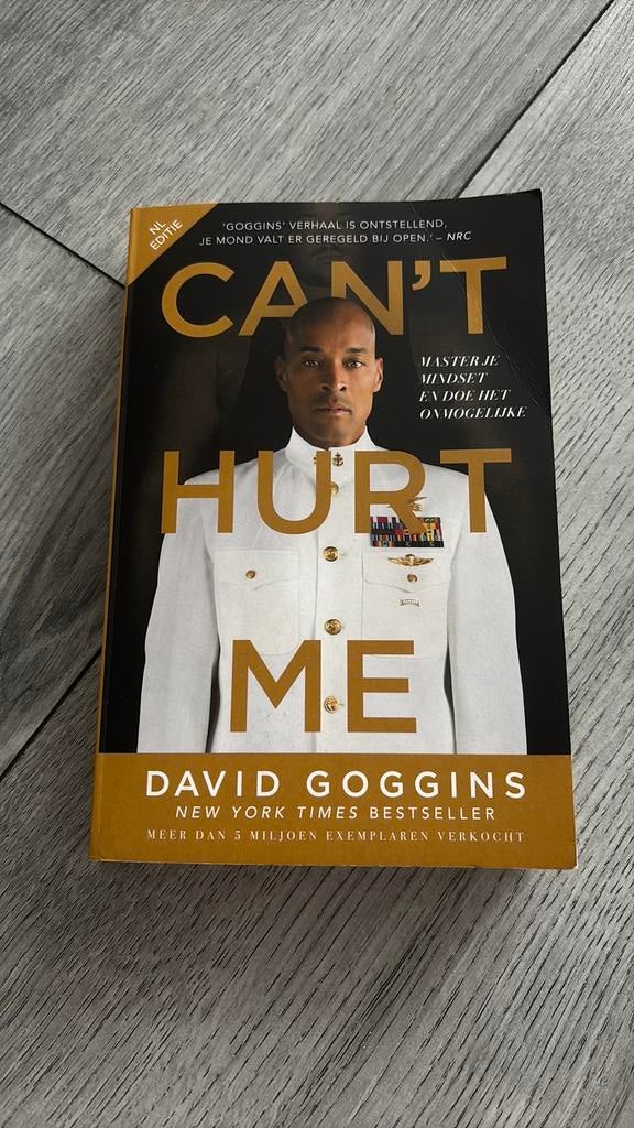David Goggins - Can't Hurt Me, Ophalen, Gelezen, David Goggins