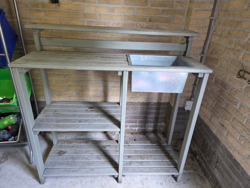 Oppottafel, Tuin en Terras, Ophalen, Hout, Overige typen