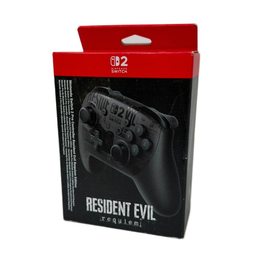 Nintendo Switch Pro 2 Controller Residen Evil | NIEUW, Nintendo, Gebruikt, Support@nintendo.com, 11-1 Hokotate-cho, Kamitoba, Minami-ku
Kyoto 601-8501
Japan