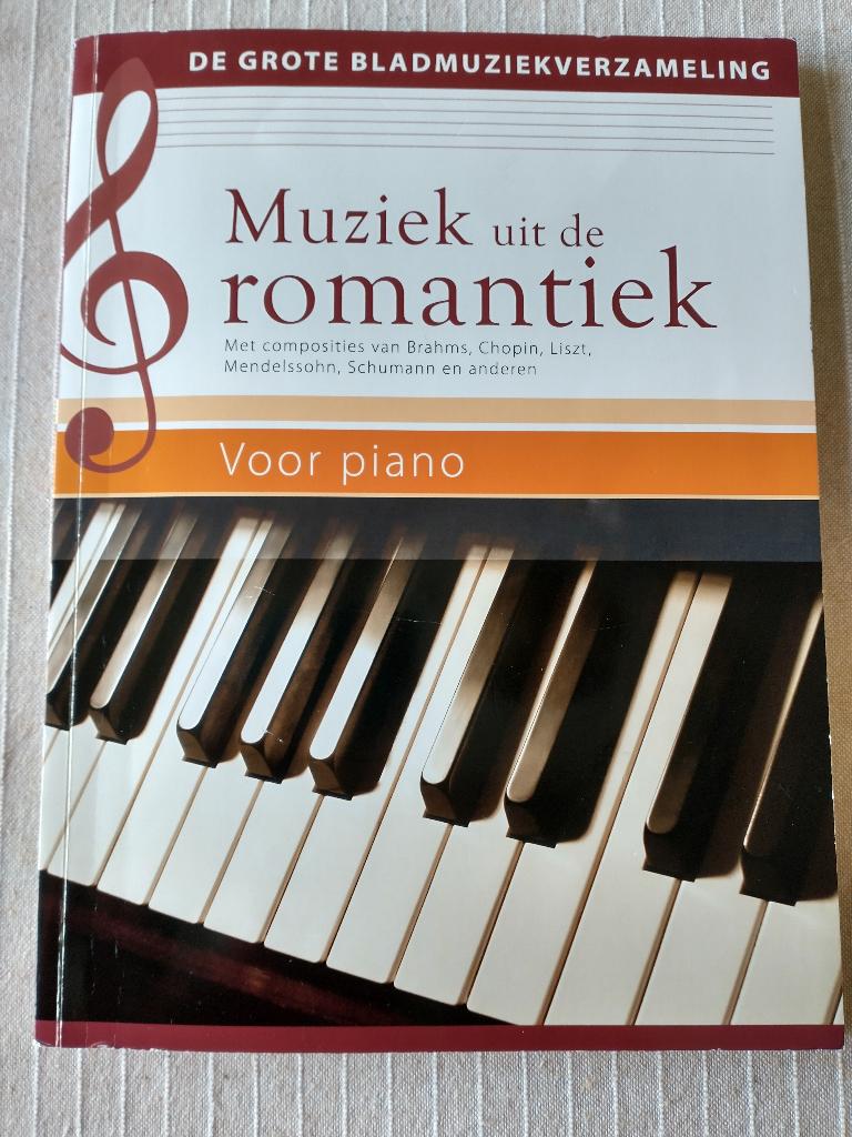 Muziek uit de Romantiek - Voor piano, Klassiek, Ophalen of Verzenden, Zo goed als nieuw, Thema