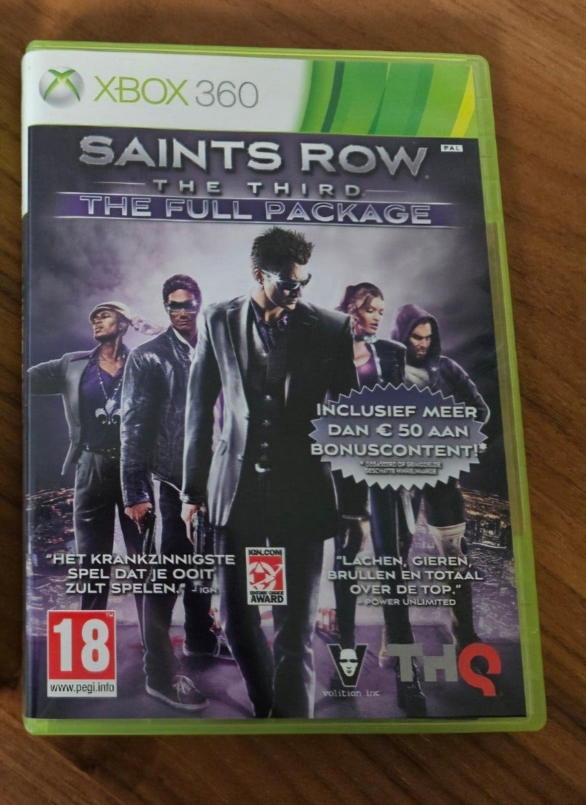 Xbox 360 – Saints Row The Third Full Package, Avontuur en Actie, Vanaf 18 jaar, 1 speler, Ophalen of Verzenden