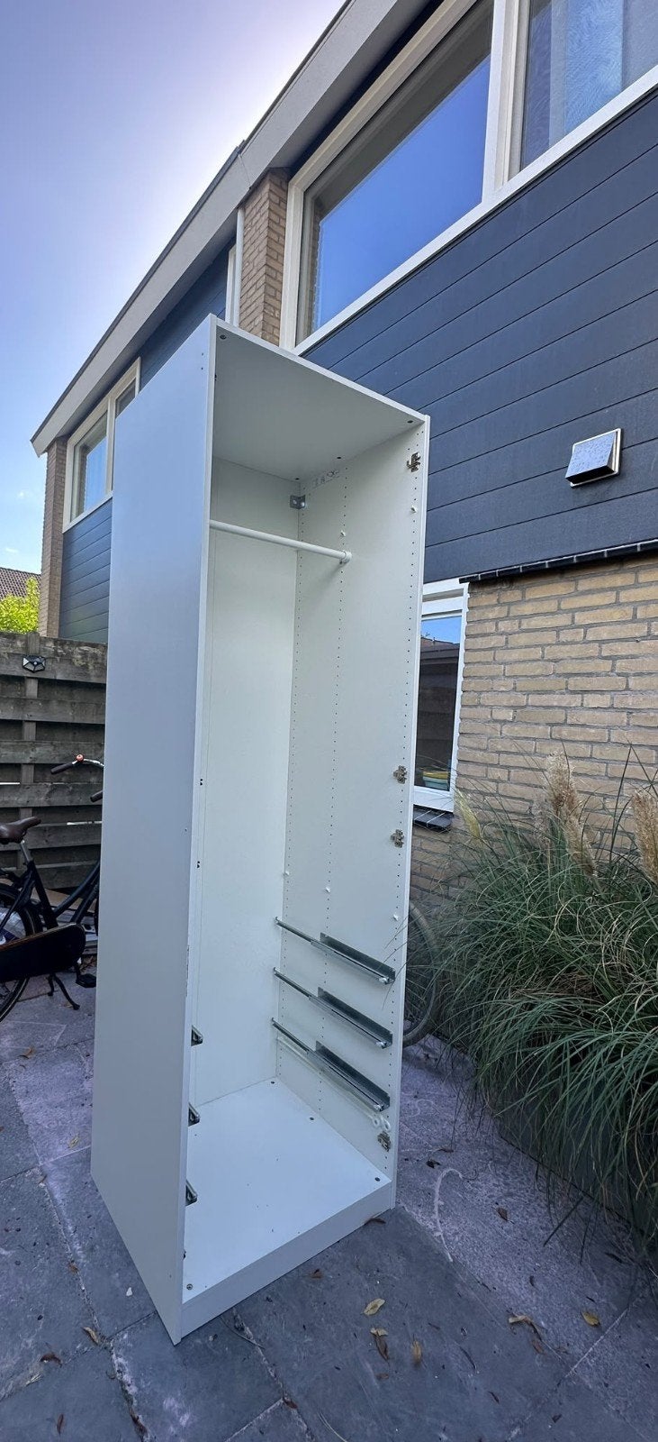 Ikea Pax kast 236x78cm met deuren en lades, Ophalen, Gebruikt, 200 cm of meer, 50 tot 100 cm