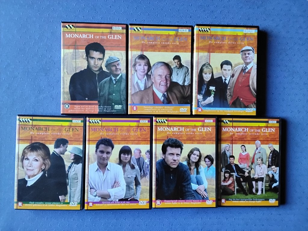 DVD monarch of the glen complete serie 1 t/m 7!, Cd's en Dvd's, Ophalen, Alle leeftijden, Overige genres, Zo goed als nieuw