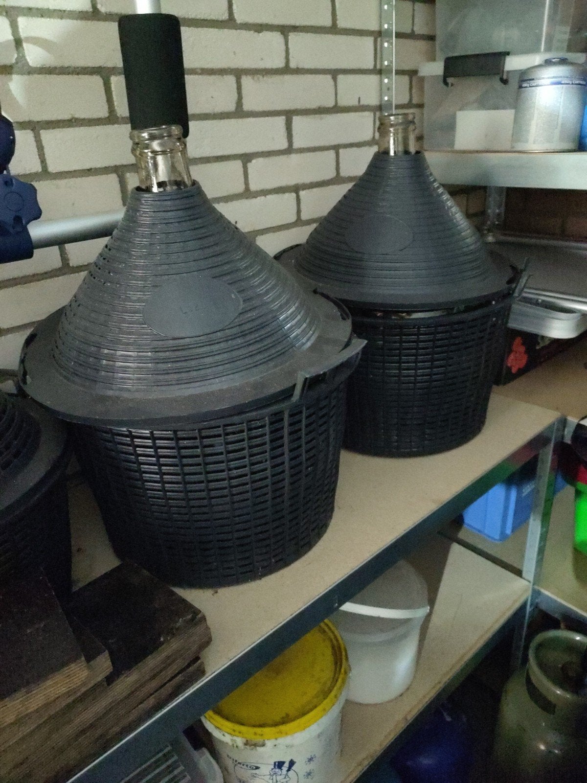 mandflessen te koop, Ophalen