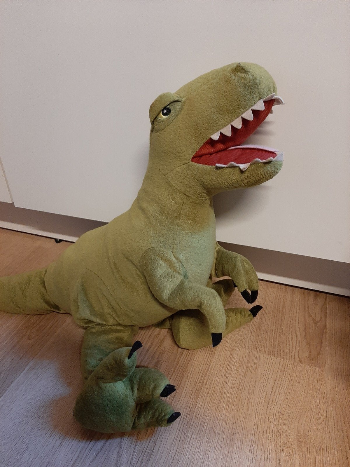 IKEA dinosaurus knuffel dino tyrannosaurus, Ophalen of Verzenden