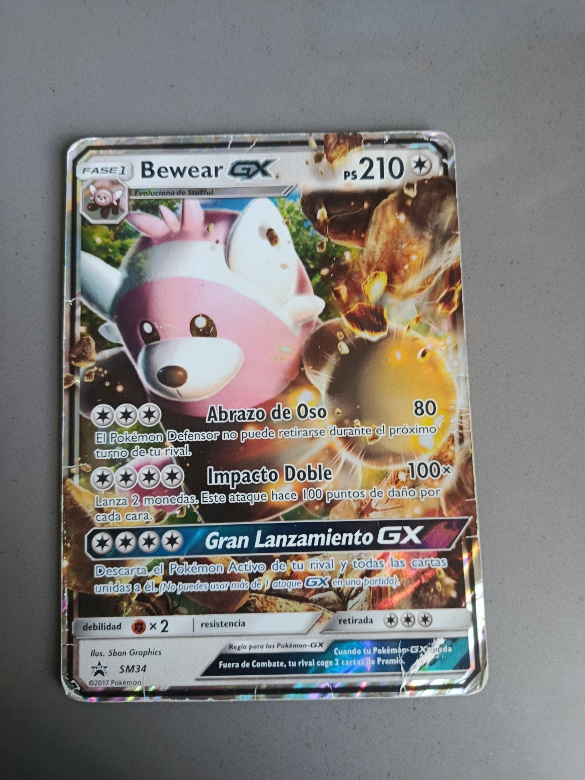 Bewear GX JUMBO card, Hobby en Vrije tijd, Ophalen of Verzenden