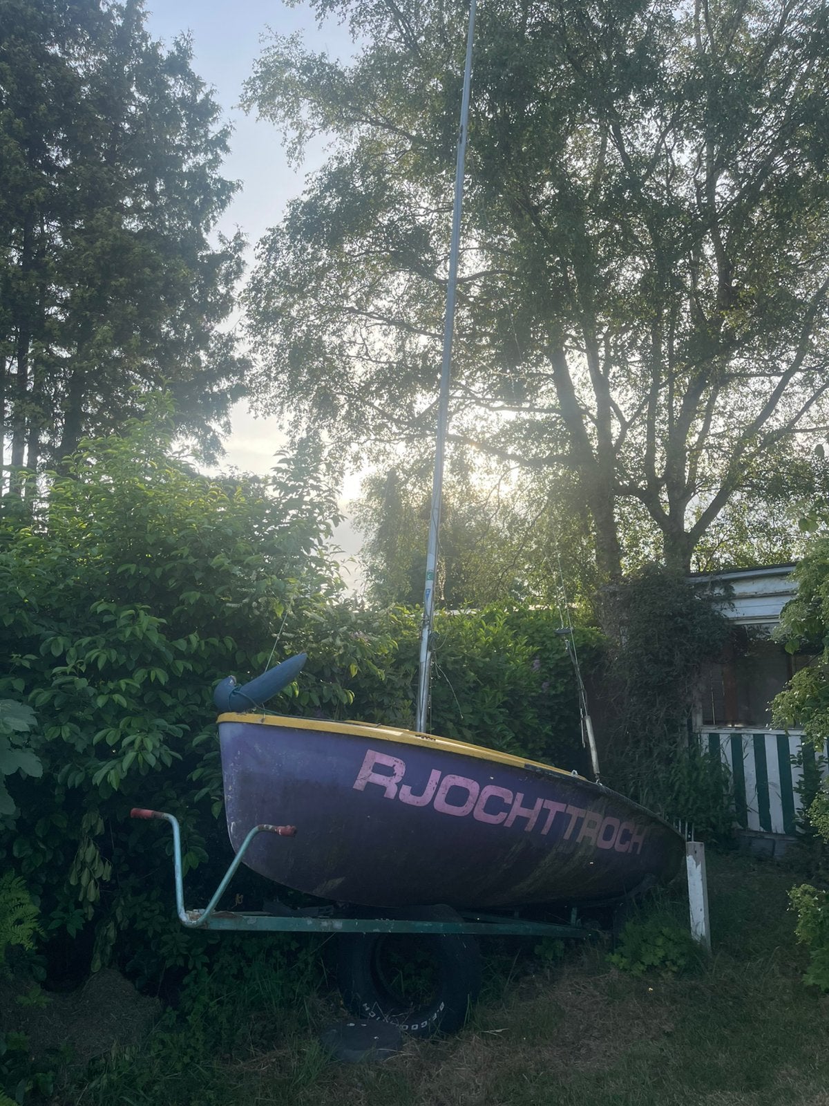 Mooie zeilboot, Ophalen, Zo goed als nieuw