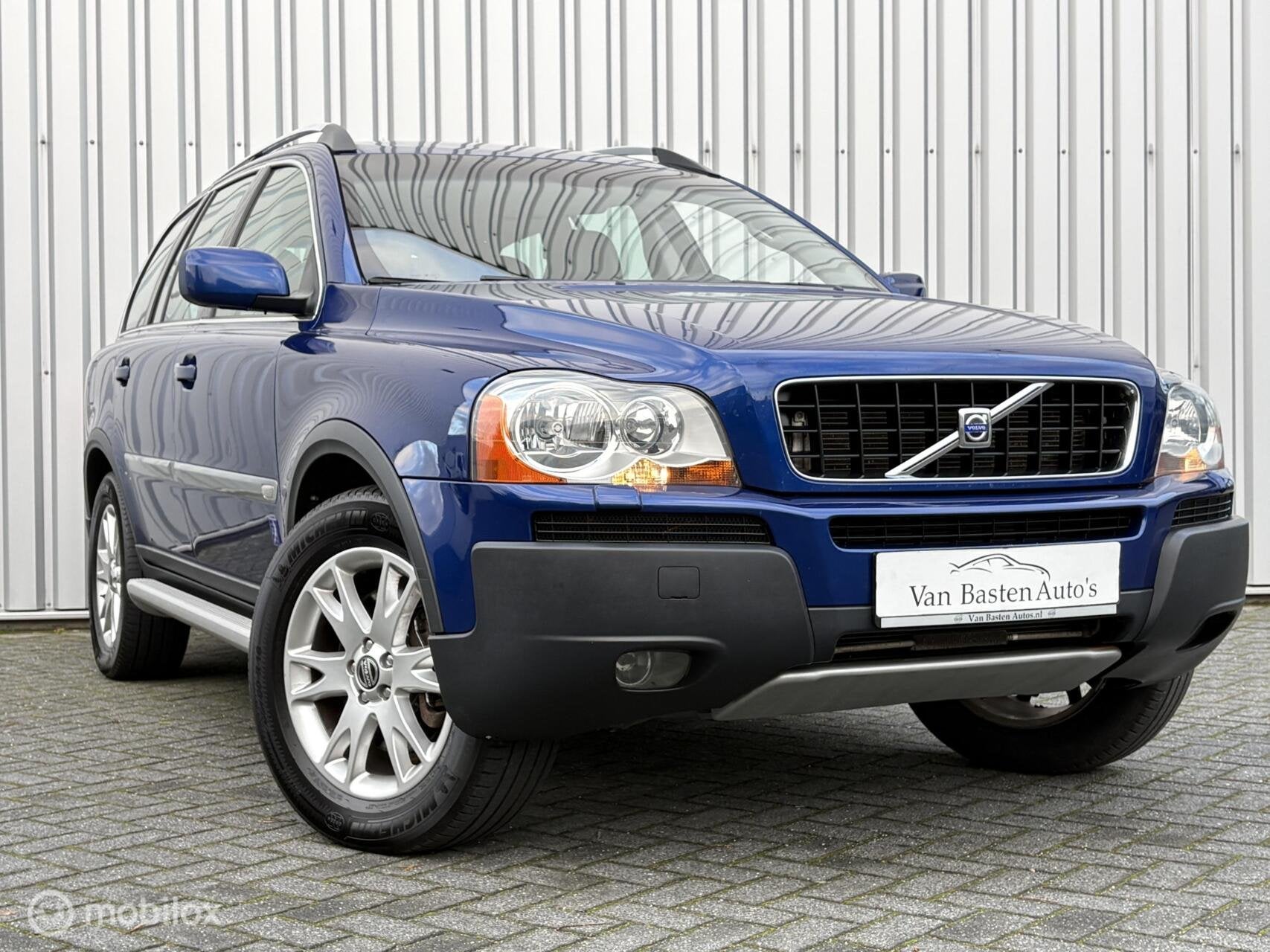 Volvo XC90 2.5 T AWD Ocean Race | Aut | 7 zit | Youngtimer |, Auto's, Gebruikt, Zwart, 1991 kg, Blauw