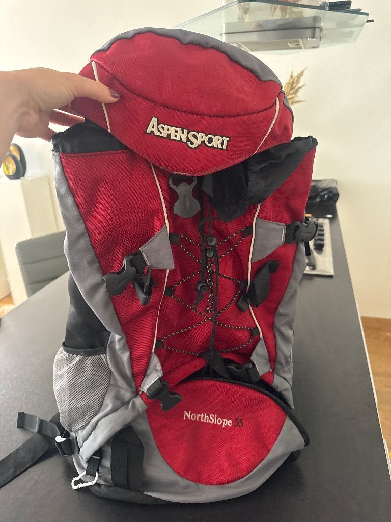 Backpack 55 liter, Ophalen, Nieuw, Rugzak