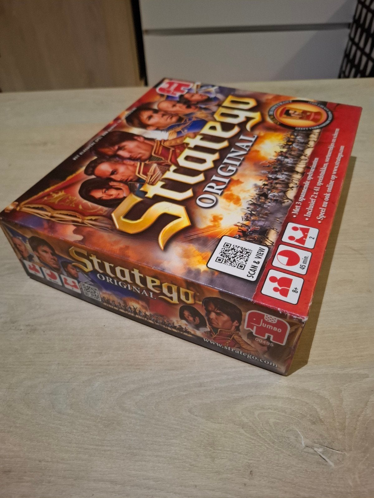 Stratego Original Bordspel - Zo goed als nieuw, Hobby en Vrije tijd, Westelijke Havendijk 15, 4703 RA Roosendaal, Nederland, Een of twee spelers
