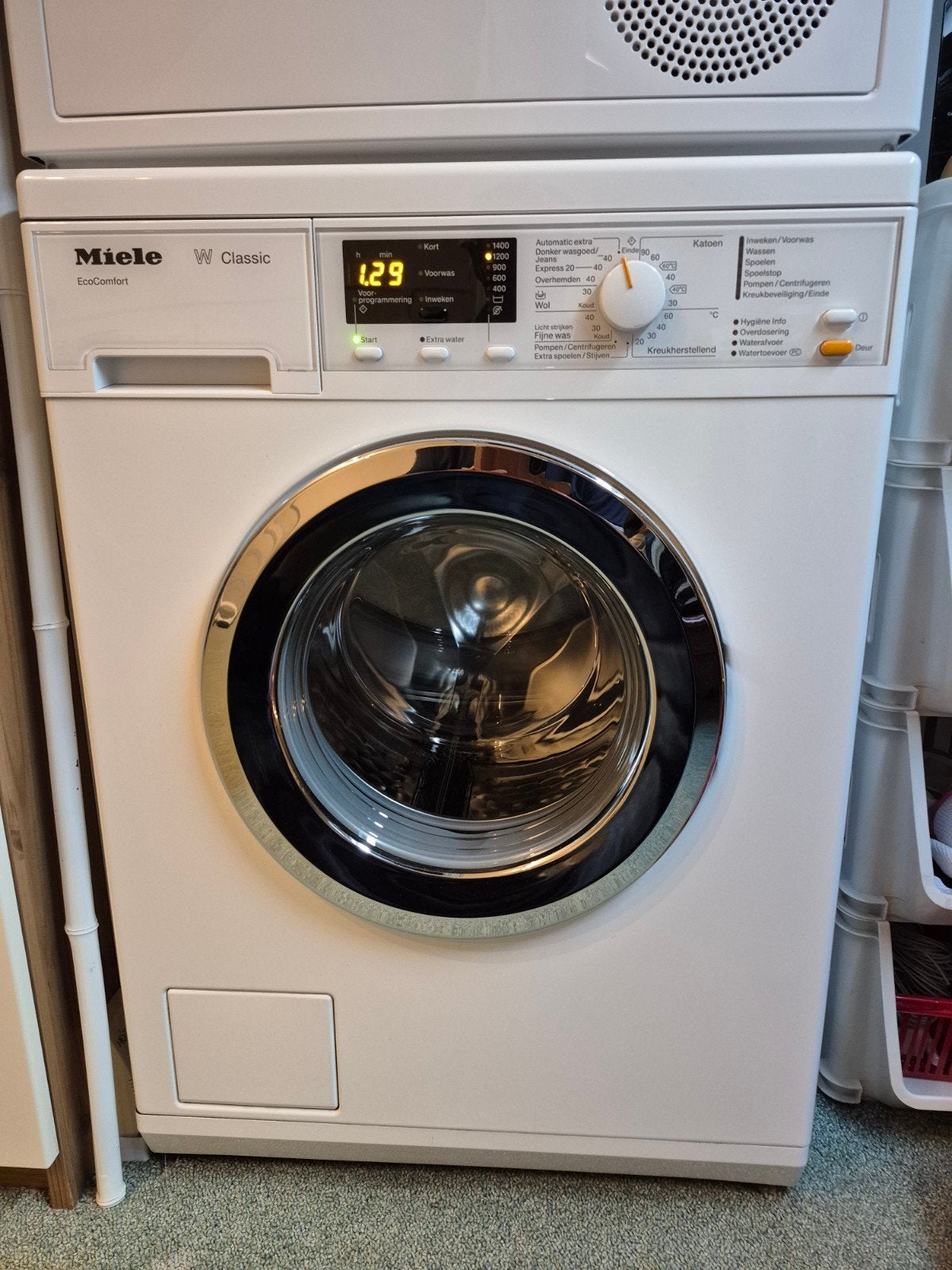 Miele W Classic EcoComfort Wasmachine - Zo goed als nieuw, Witgoed en Apparatuur, Ophalen