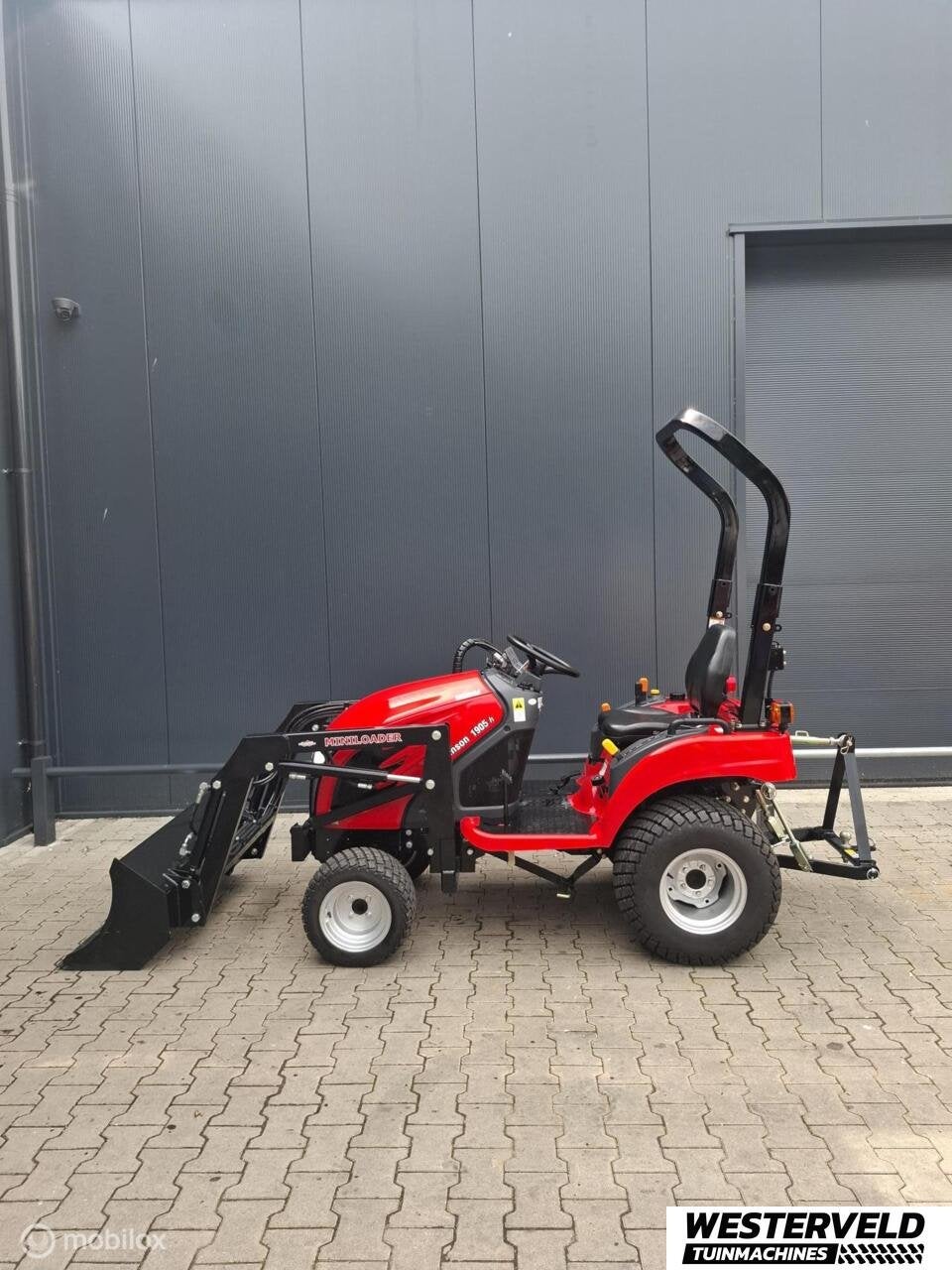Branson 1905H mini tractor met voorlader hydrostaat, Gebruikt, Overige merken