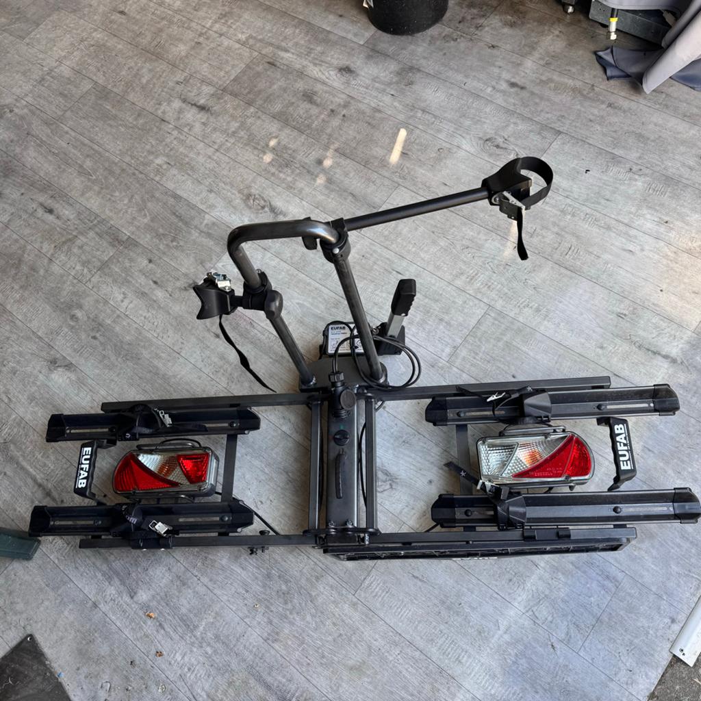 Eufab fietsendrager voor 2 fietsen - Zo goed als nieuw, Ophalen, 2 fietsen, Zo goed als nieuw, Trekhaakdrager
