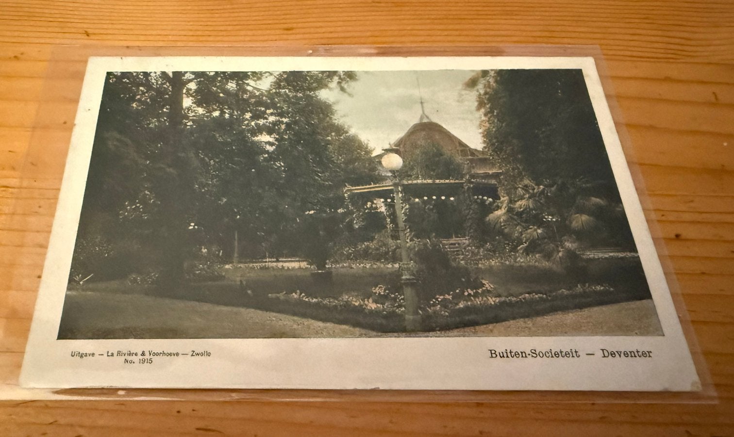 Ansichtkaart Deventer Buiten Societeit, Ophalen of Verzenden, Voor 1920, Overijssel