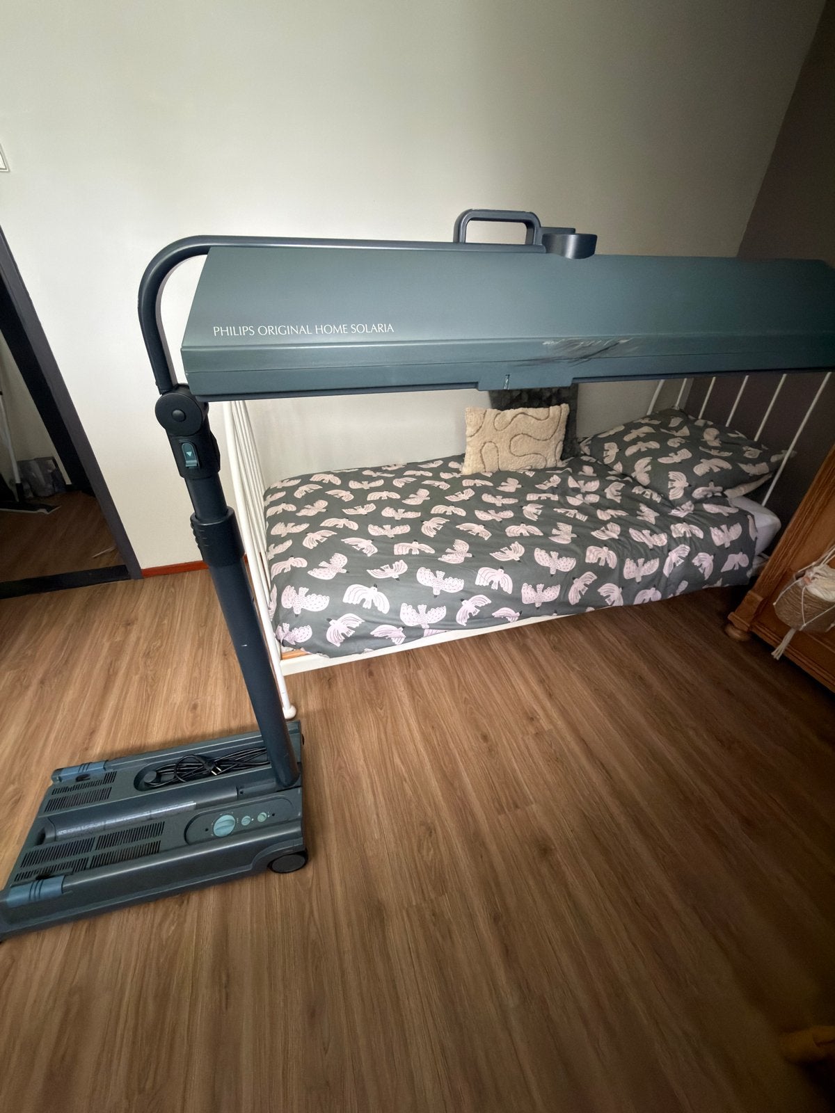 Philips Original Home Solaria Zonnebank - Goede Staat, Witgoed en Apparatuur, Ophalen, Gebruikt, Zonnebank enkelzijdig, Minder dan 10 lampen