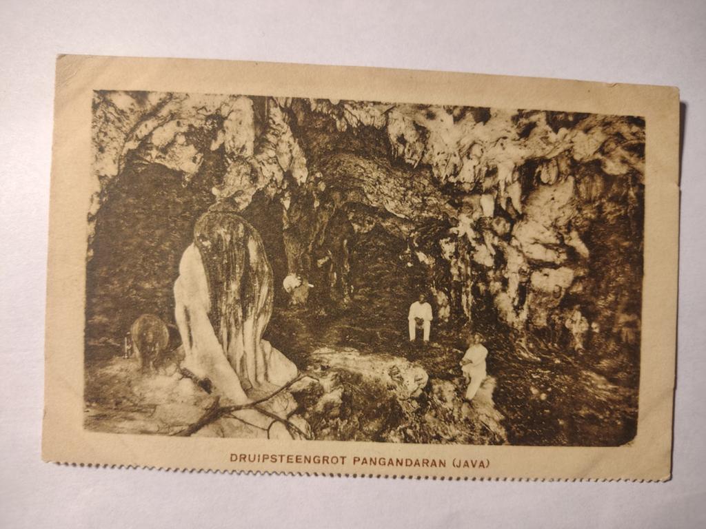 Nederlands-Indië DRUIPSTEENGROT PANGANDARAN (JAVA), Ophalen of Verzenden, 1920 tot 1940