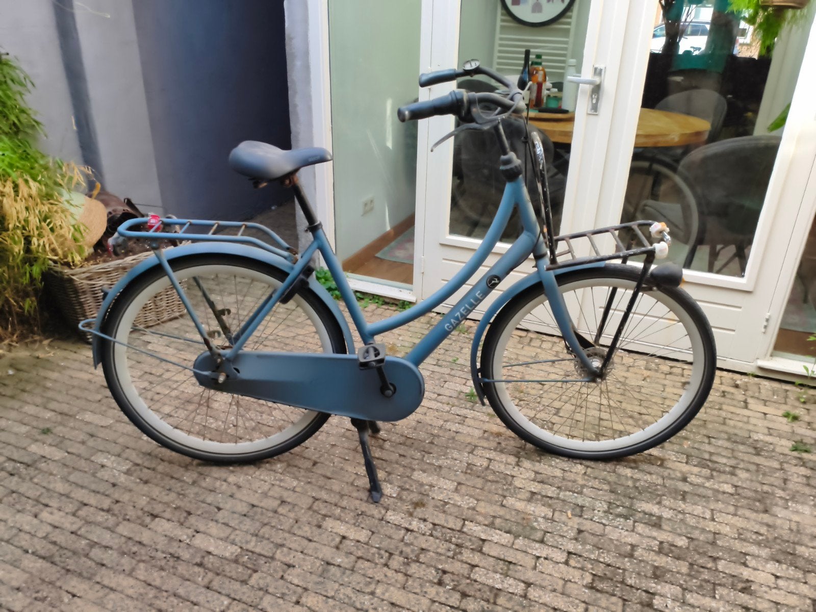 Gazelle fiets met versnellingen en bagagedrager, Ophalen, Gebruikt, Versnellingen, 50 tot 53 cm
