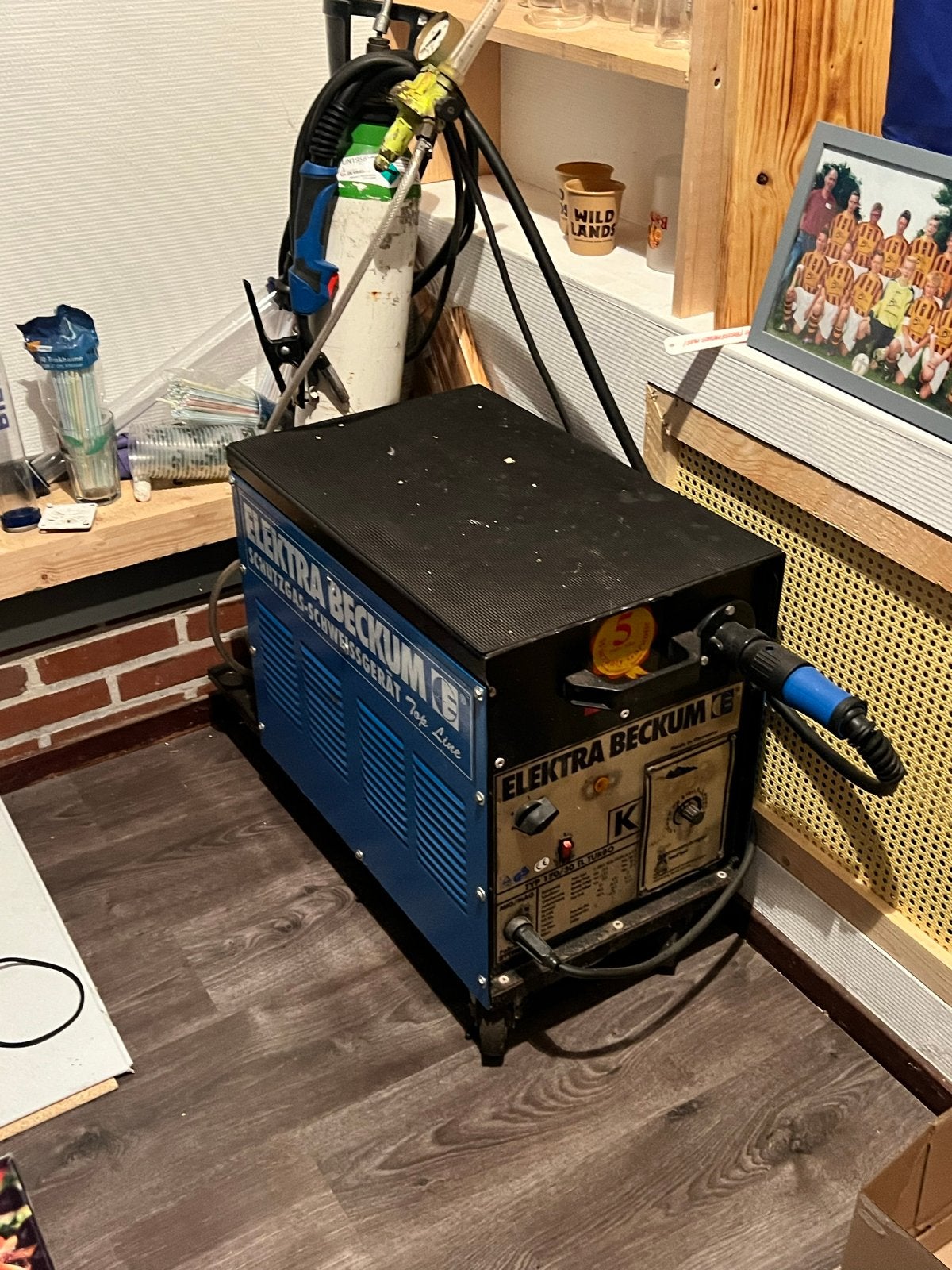 Elektra Beckum MIG/MAG Lasapparaat, Ophalen, Gebruikt, 150 tot 250 ampère, Co2