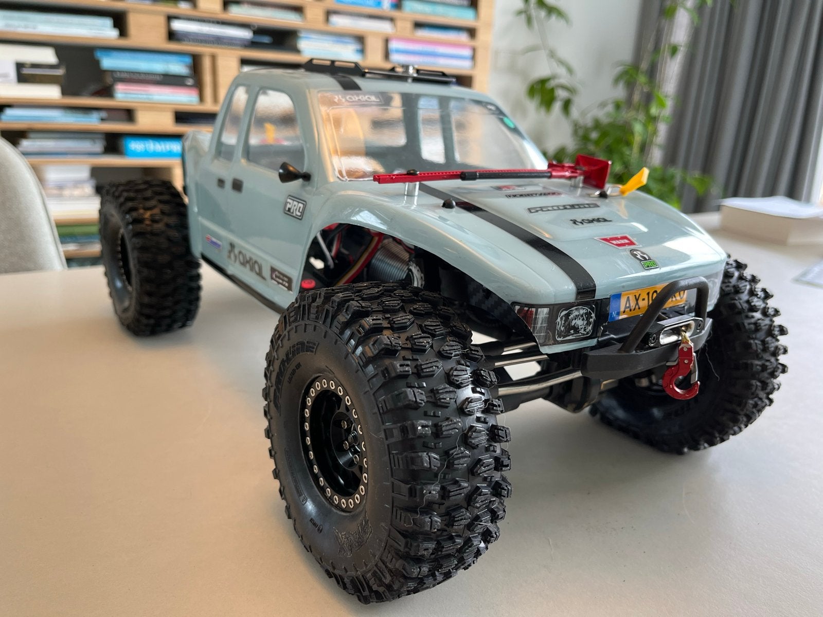 Axial Scx10 pro zgan wedstrijd klaar, Elektro, Auto offroad, Ophalen of Verzenden, Zo goed als nieuw