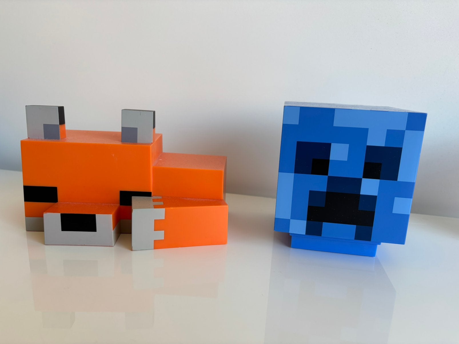 Minecraft lampjes Vos rn Creeper, Ophalen of Verzenden, Zo goed als nieuw