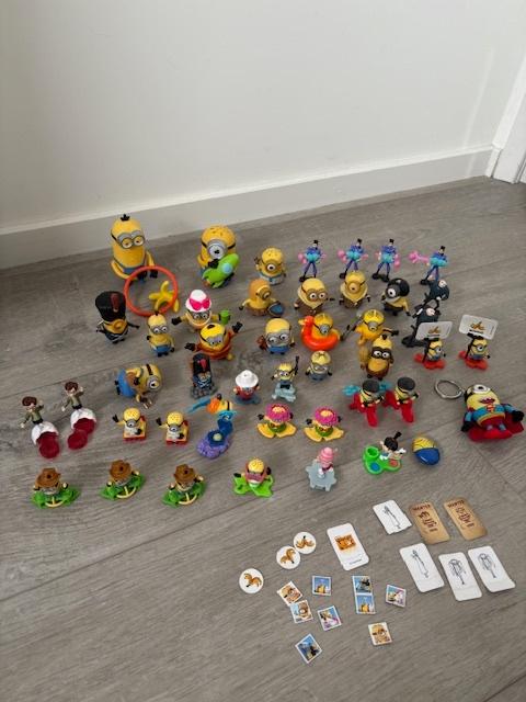 45 Minions/ Verschrikkelijke Ikke figuren, Ophalen of Verzenden, Zo goed als nieuw