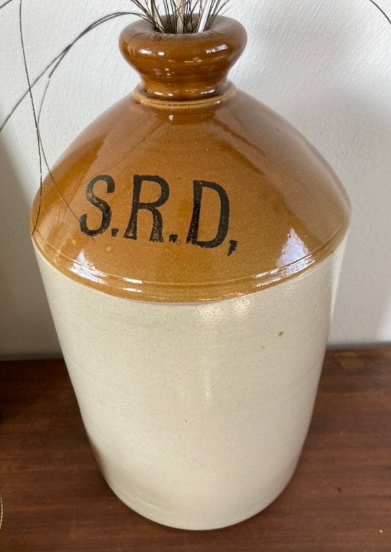Antieke S.R.D. aardewerken kruik, Ophalen of Verzenden