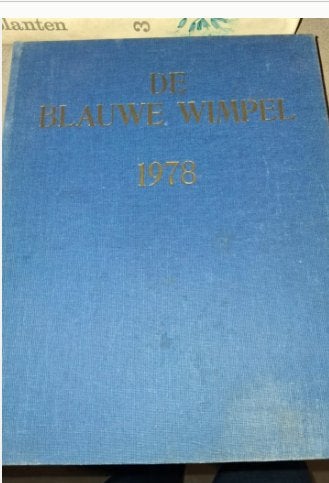 De Blauwe Wimpel 1978 - Jaarboek Scheepvaart, Ophalen of Verzenden, Gelezen, Overige typen