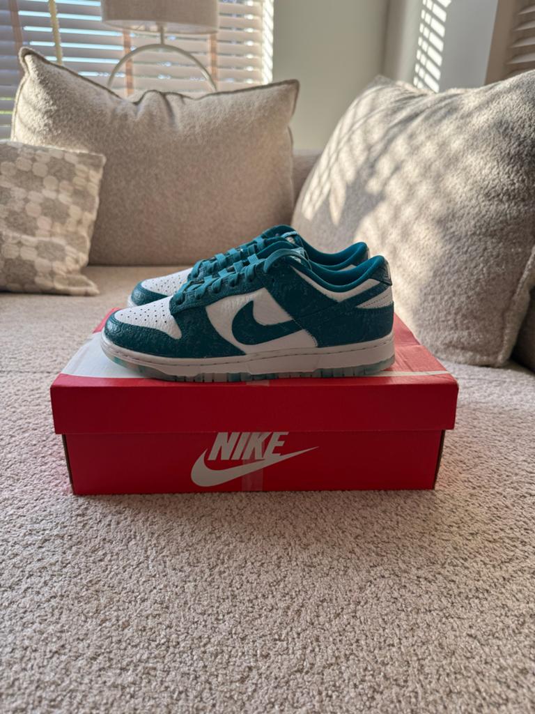 Nike Dunk Low Ocean Bliss / Ocean EU38.5 Nieuw, Kleding | Dames, Schoenen, Nieuw, Ophalen of Verzenden, Sneakers of Gympen, Groen