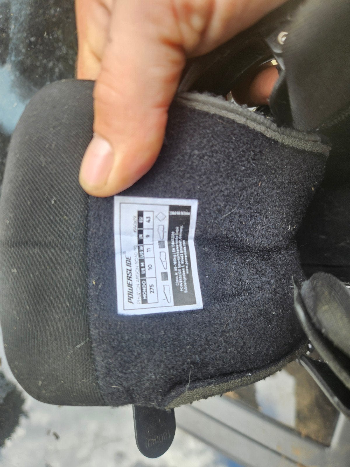 powerslide phuzion Argon road 110 inline skates, Ophalen of Verzenden, Zo goed als nieuw, Powerslide