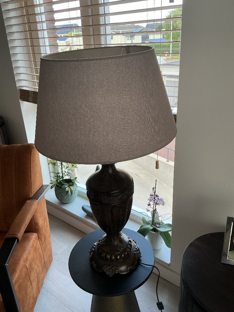 Schemerlamp, Huis en Inrichting, Kunststof, Gebruikt, Ophalen of Verzenden, 90 cm