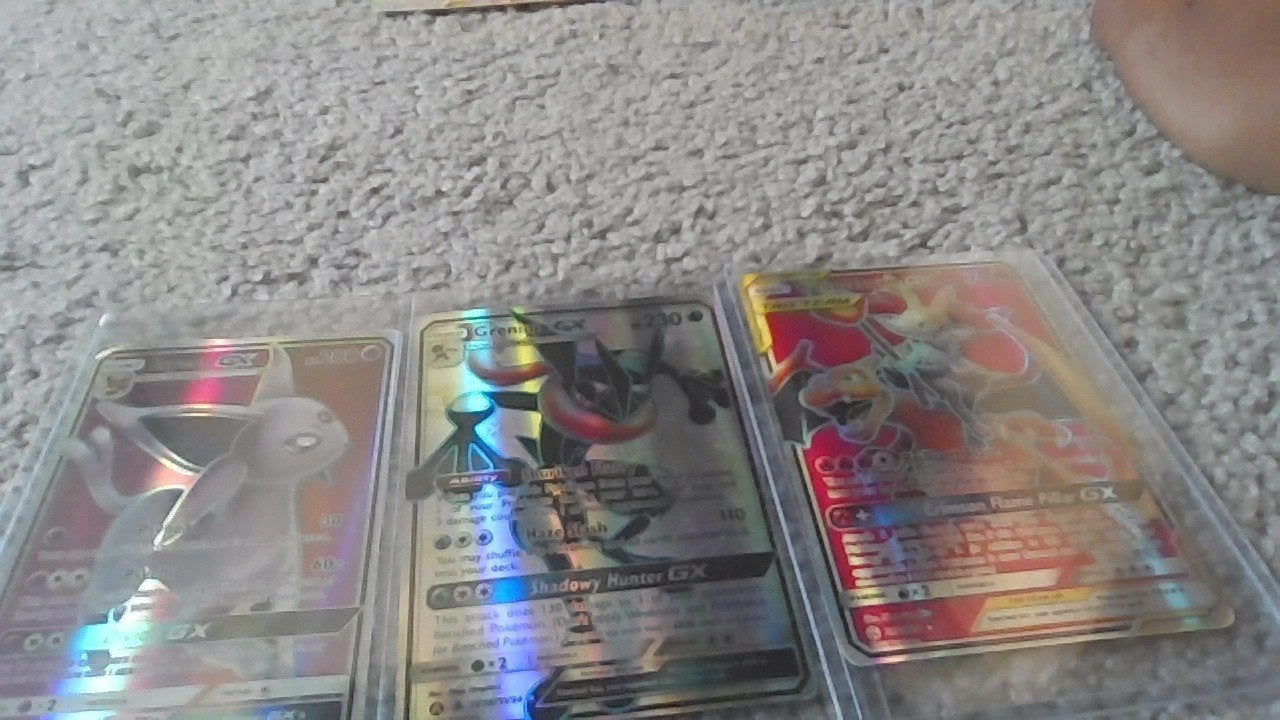 Pokémon GX/VMAX/V kaarten - Zeldzaam en Foil, Ophalen of Verzenden, Zo goed als nieuw, Meerdere kaarten, Foil