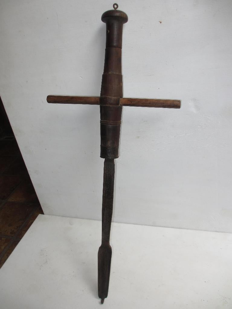 Antieke schulpboor  karrewielen Borstnaafboor  lepelboor, Ophalen of Verzenden