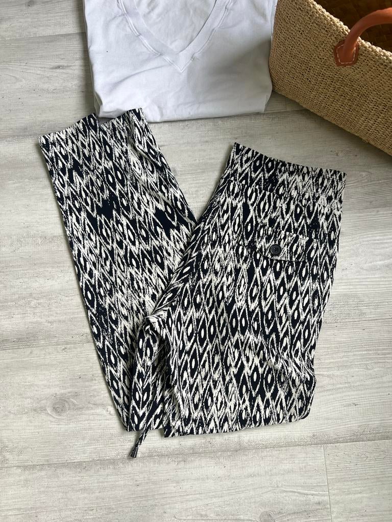 Mi Piace broek maat M als nieuw, travelstof, Kleding | Dames, Maat 38/40 (M), Eu, Eu, Zwart