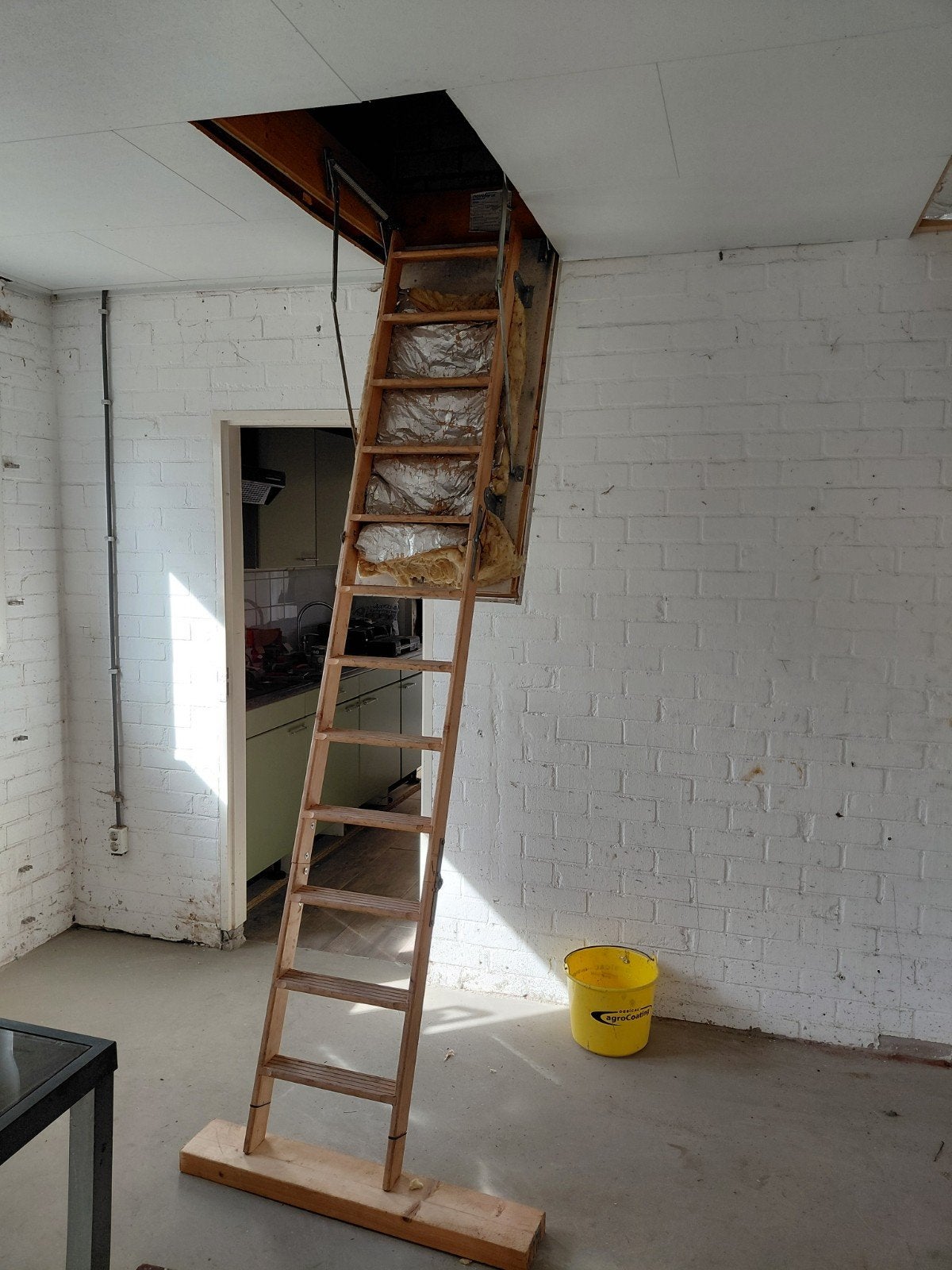 Gebruikte vliezotrap 266cm hoog, 60x120cm, Ophalen, Gebruikt, Trap, Opvouwbaar of Inschuifbaar