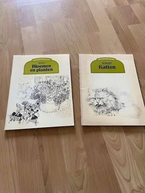Teken Bloemen en planten en katten - Seymour - Brown, Boeken, Ophalen of Verzenden, Gelezen, Tekenen en Schilderen