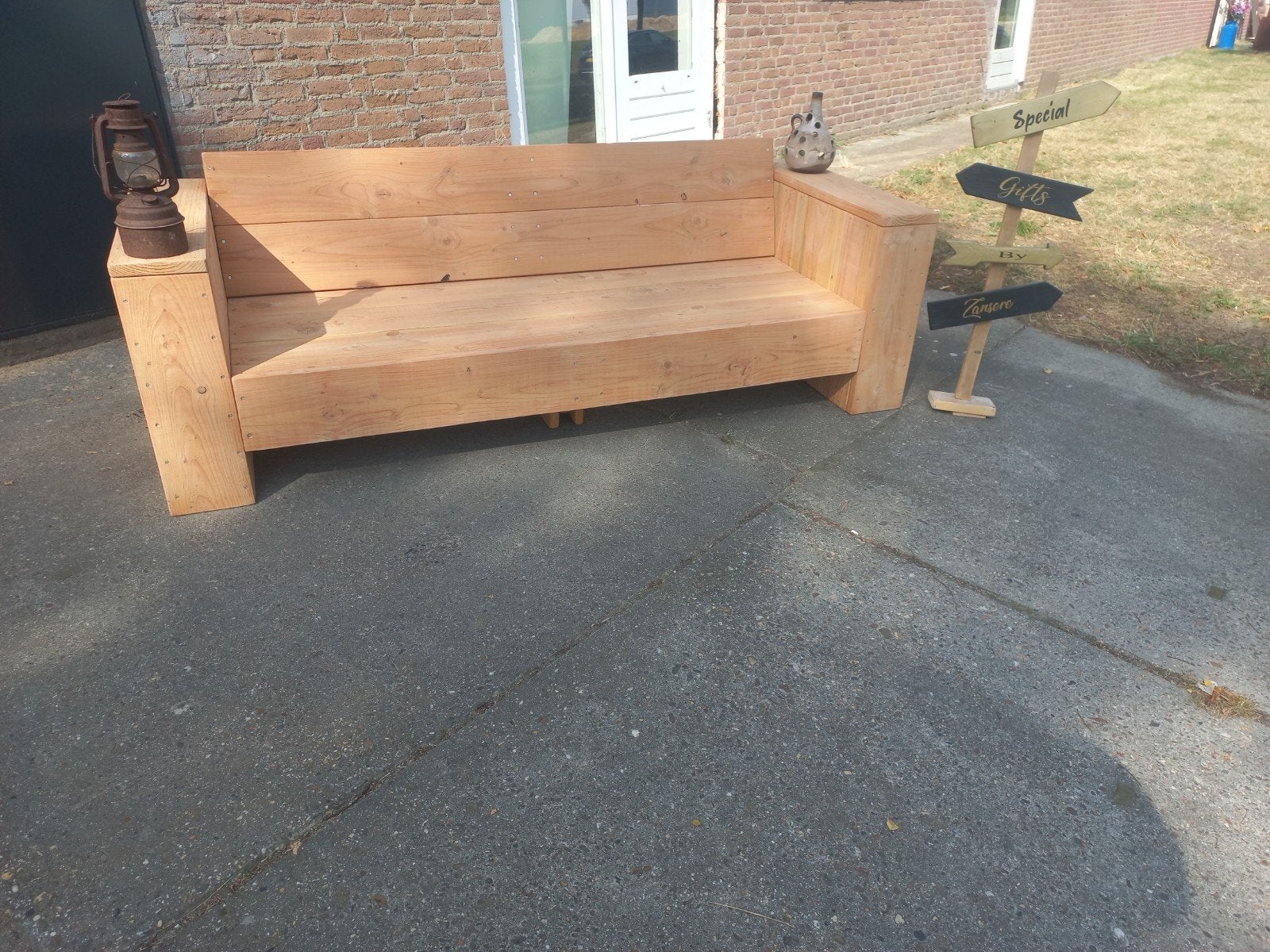 Steigerhout douglas loungebanken banken tuinbank, Ophalen of Verzenden