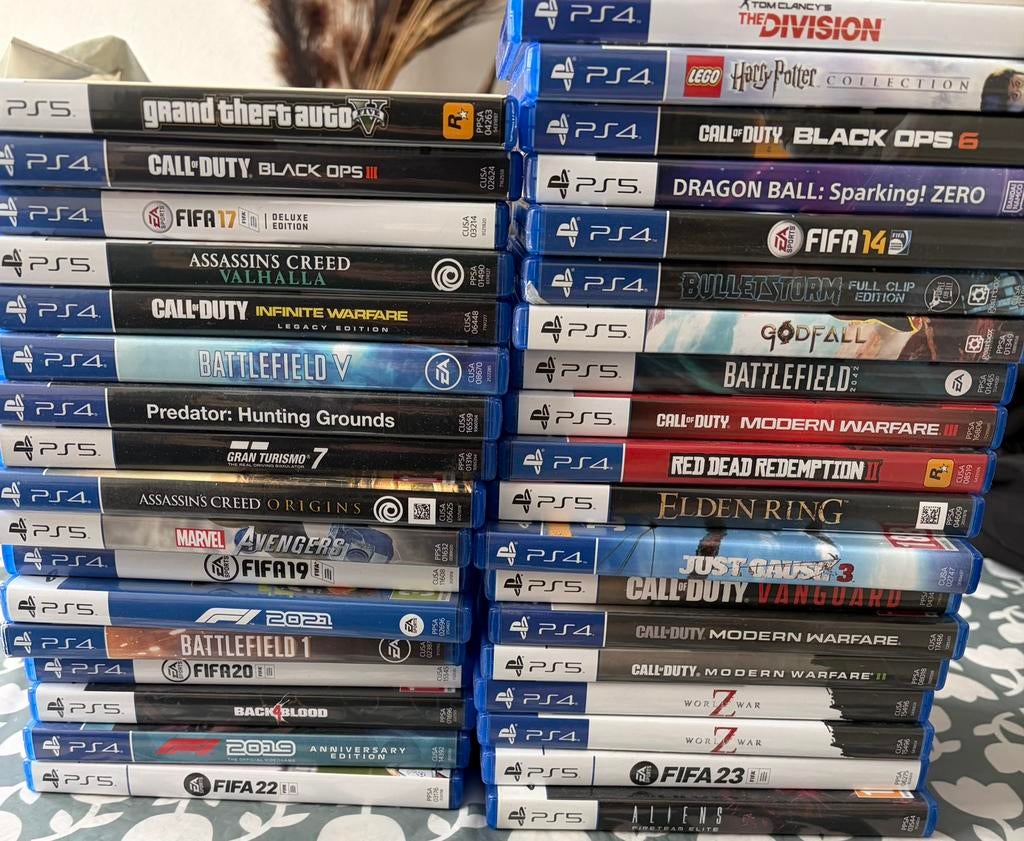 Ps4/ps5 games, Spelcomputers en Games, Games | Sony PlayStation 4, 1 speler, Ophalen, Zo goed als nieuw, Vanaf 3 jaar
