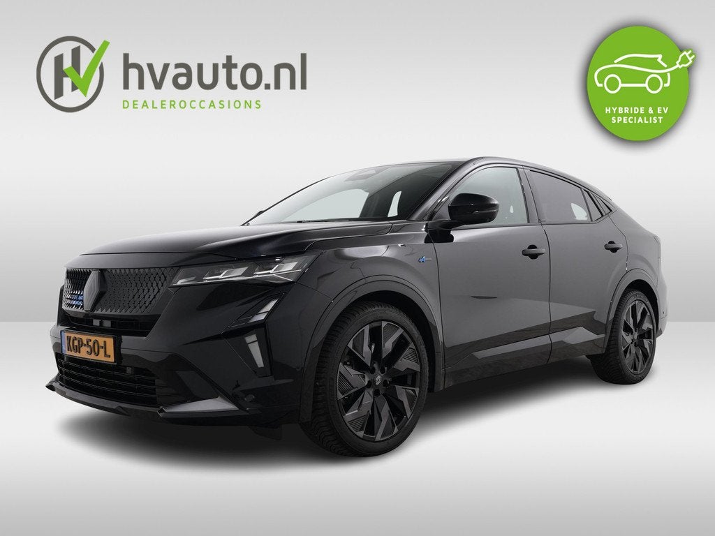 Renault Rafale E-TECH FULL HYBRID 200PK ESPRIT ALPINE | Pano, Auto's, Renault, Stof, Gebruikt, 1199 cc, Zwart