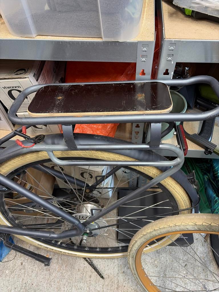 Batavus packd e bagage rek, Ophalen, Gebruikt