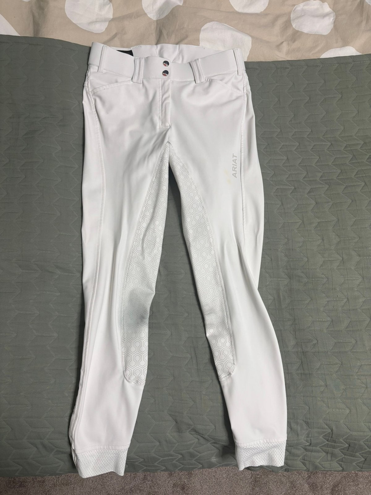 Ariat witte rijbroek, Dieren en Toebehoren, Ophalen of Verzenden, Gebruikt, Dressuur, Onderkleding