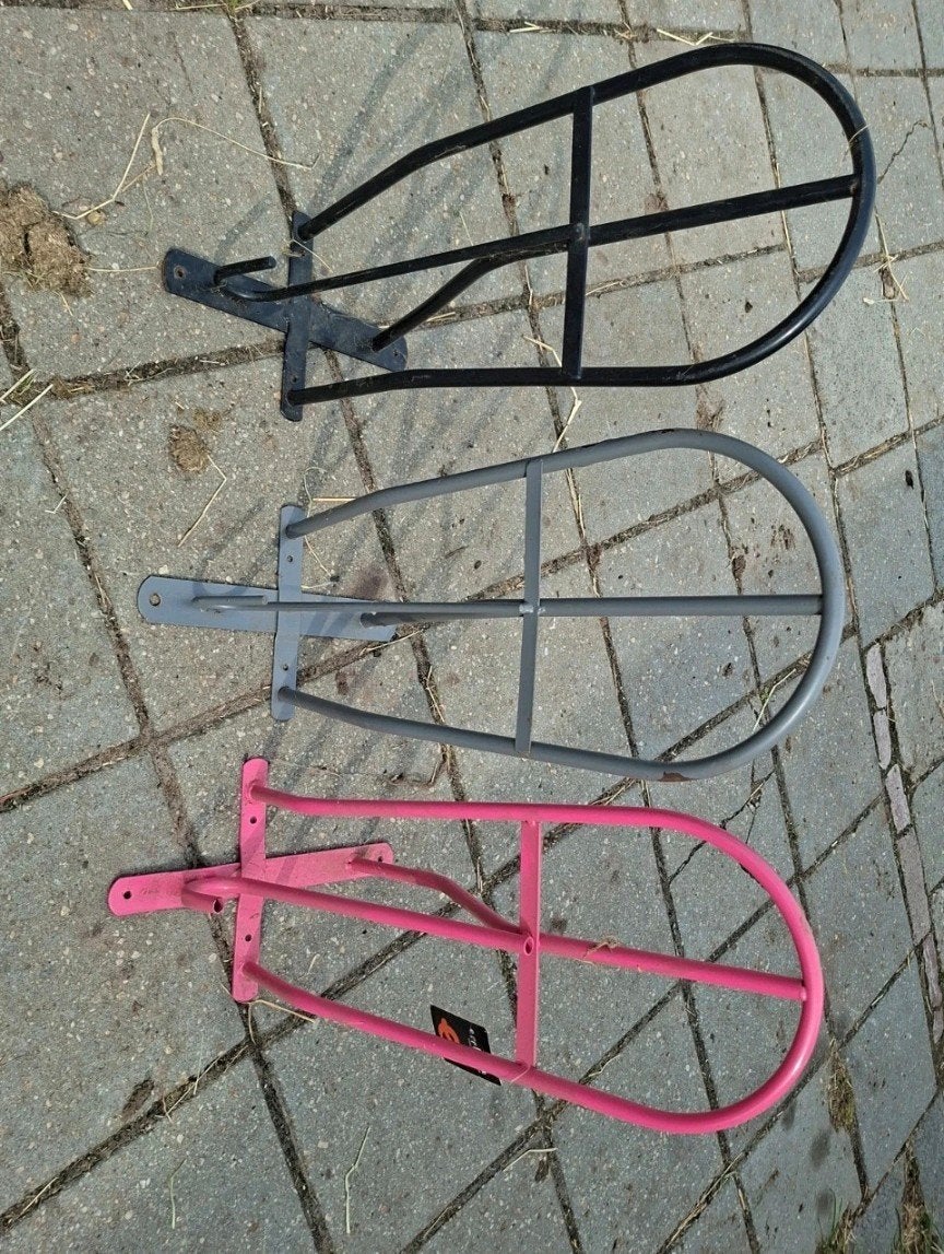 3 zadelsteunen, Ophalen