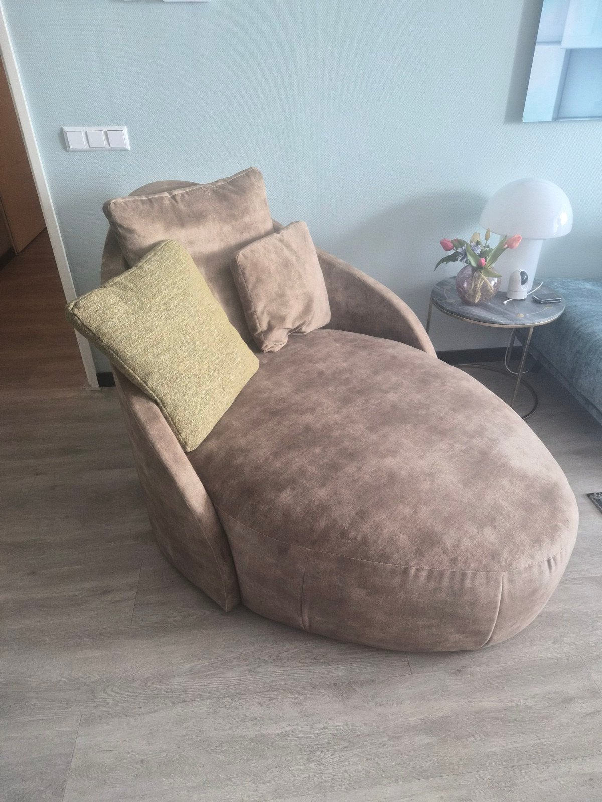Comfortabele chaise longue / ligstoel, Ophalen, Modern, Comfortabel, Eenpersoons, Zo goed als nieuw