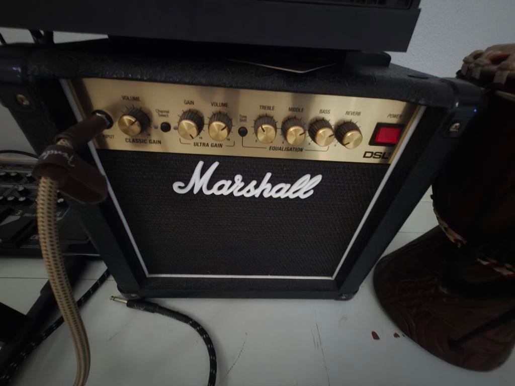 Marshall DSL 1 gitaarversterker met power attenuator, Muziek en Instrumenten, Ophalen of Verzenden