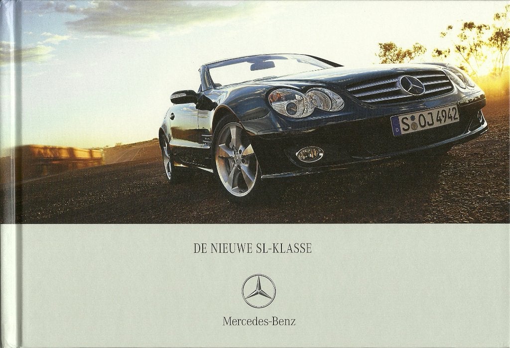 Mercedes SL roadster folder, Ophalen of Verzenden, Zo goed als nieuw, Mercedes