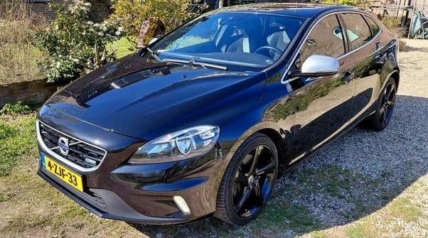 Volvo V40 2.0 D4 190PK 2014 Zwart, Voorwielaandrijving, Zwart, Zwart, Particulier